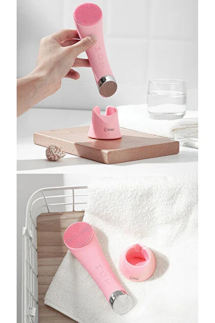 Kiwi Kfm-8621 Şarjlı Mikro Titreşimli Isıtmalı Yüz Temizleme Cihazı