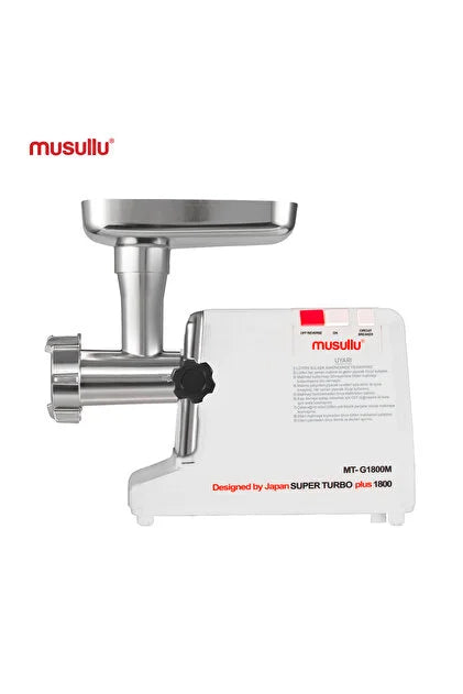 Musullu Et Kıyma Makinesi Ince Süzgeç 1800w