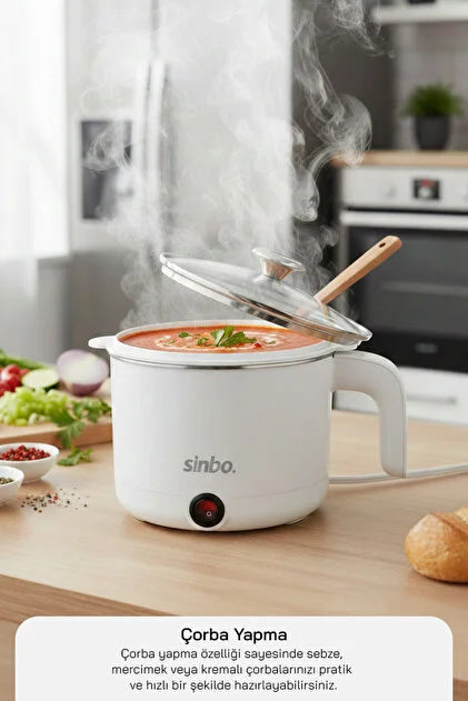 Sinbo Sco-5043 Çok Fonksiyonlu Buharlı Pişirici