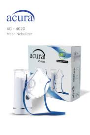 Acura AC-4030 Şarjlı Mesh Nebulizatör Maske ve Ağızlık Hediyeli